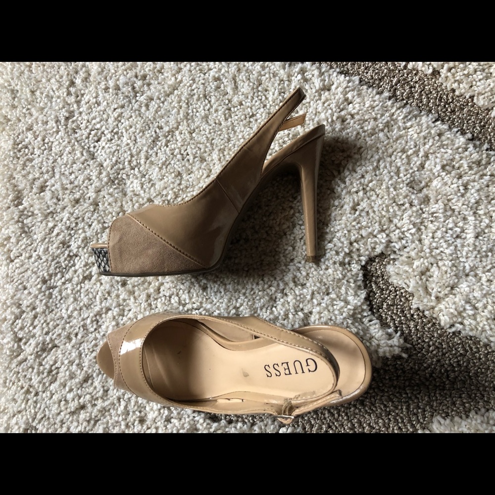 Love these shoes but they are too high for me.